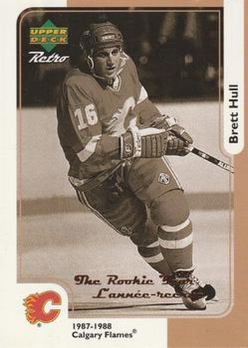 #7 Brett Hull - Calgary Flames - 1999-00 McDonald's Upper Deck Hockey - The Rookie Year