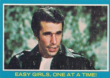#7 Easy Girls, One At a Time! - 1976 O-Pee-Chee Happy Days