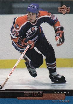 #7 Wayne Gretzky - Edmonton Oilers - 1999-00 Upper Deck Hockey