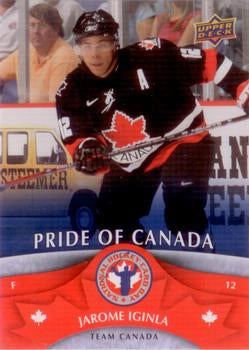 #NHCD7 Jarome Iginla - Canada - 2013 Upper Deck National Hockey Card Day Canada
