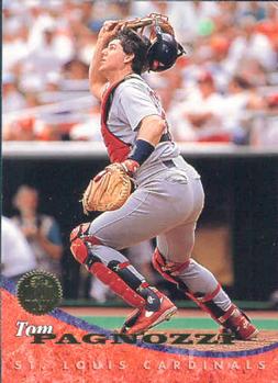 #7 Tom Pagnozzi - St. Louis Cardinals - 1994 Leaf Baseball