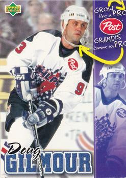 #7 Doug Gilmour - Toronto Maple Leafs - 1996-97 Upper Deck Post Cereal Hockey