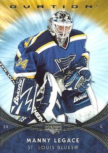 #7 Manny Legace - Manny Legace - 2007-08 Upper Deck Ovation Hockey