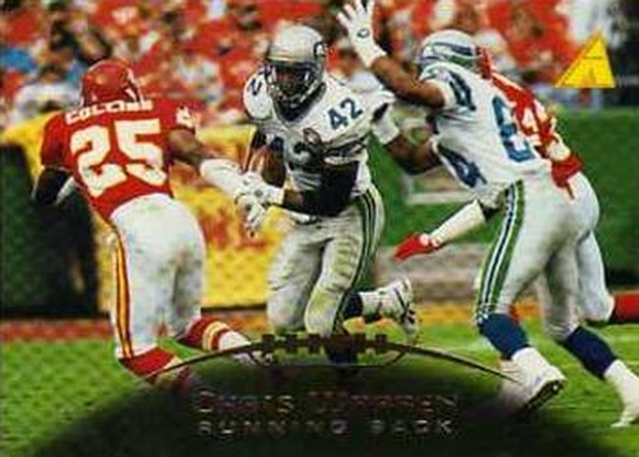 #7 Chris Warren - Seattle Seahawks - 1995 Pinnacle Football