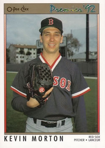 #7 Kevin Morton - Boston Red Sox - 1992 O-Pee-Chee Premier Baseball
