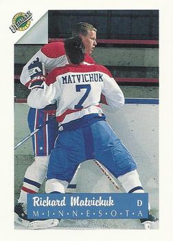 #7 Richard Matvichuk - Minnesota North Stars - 1991 Ultimate Draft Hockey