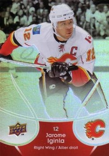 #7 Jarome Iginla - Calgary Flames - 2009-10 Upper Deck McDonald's Hockey