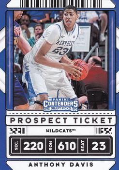 #7b Anthony Davis - Kentucky Wildcats - 2020 Panini Contenders Draft Picks Basketball