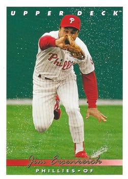 #800 Jim Eisenreich - Philadelphia Phillies - 1993 Upper Deck Baseball