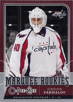 #800 Simeon Varlamov - Washington Capitals - 2008-09 O-Pee-Chee Hockey