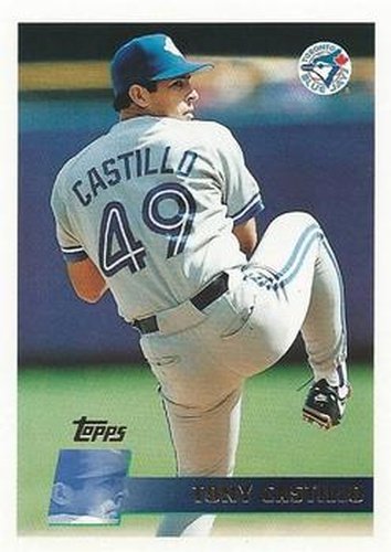 #109 Tony Castillo - Toronto Blue Jays - 1996 Topps Baseball