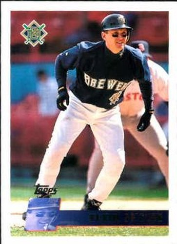 #111 Kevin Seitzer - Milwaukee Brewers - 1996 Topps Baseball
