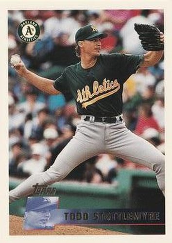 #114 Todd Stottlemyre - Oakland Athletics - 1996 Topps Baseball