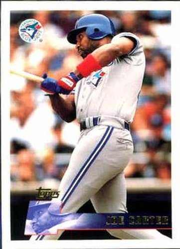 #115 Joe Carter - Toronto Blue Jays - 1996 Topps Baseball
