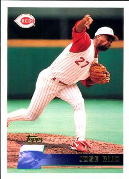 #120 Jose Rijo - Cincinnati Reds - 1996 Topps Baseball