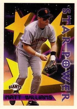 #12 Matt Williams - San Francisco Giants - 1996 Topps Baseball
