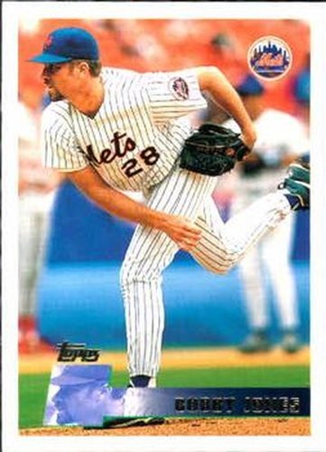 #133 Bobby Jones - New York Mets - 1996 Topps Baseball