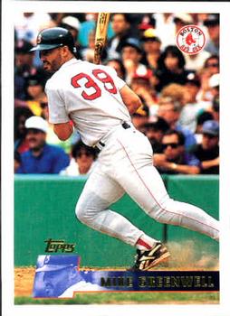 #143 Mike Greenwell - Boston Red Sox - 1996 Topps Baseball