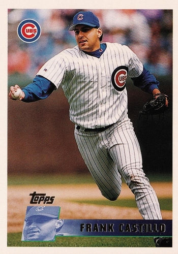 #146 Frank Castillo - Chicago Cubs - 1996 Topps Baseball