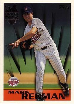 #14 Mark Redman - Minnesota Twins - 1996 Topps Baseball