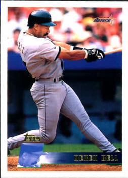 #160 Derek Bell - Houston Astros - 1996 Topps Baseball
