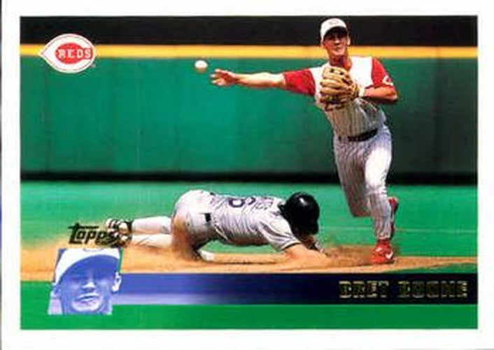 #162 Bret Boone - Cincinnati Reds - 1996 Topps Baseball