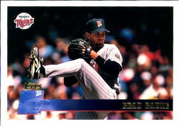 #163 Brad Radke - Minnesota Twins - 1996 Topps Baseball