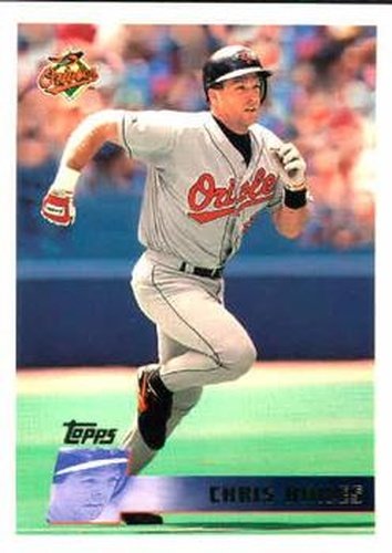 #191 Chris Hoiles - Baltimore Orioles - 1996 Topps Baseball