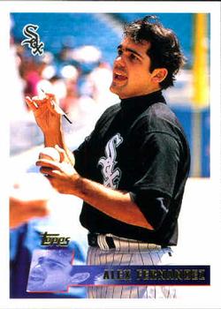 #194 Alex Fernandez - Chicago White Sox - 1996 Topps Baseball
