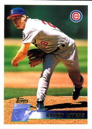#198 Randy Myers - Chicago Cubs - 1996 Topps Baseball