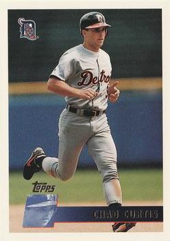 #202 Chad Curtis - Detroit Tigers - 1996 Topps Baseball