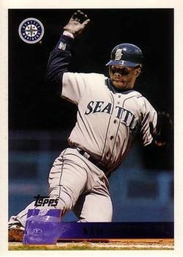 #205 Ken Griffey Jr. - Seattle Mariners - 1996 Topps Baseball