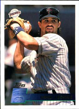 #208 Brad Ausmus - San Diego Padres - 1996 Topps Baseball