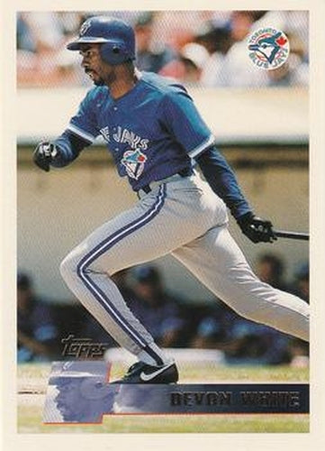 #209 Devon White - Toronto Blue Jays - 1996 Topps Baseball