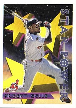 #223 Albert Belle - Cleveland Indians - 1996 Topps Baseball