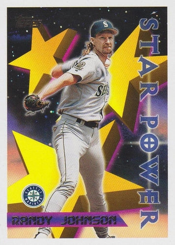 #224 Randy Johnson - Seattle Mariners - 1996 Topps Baseball