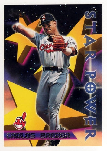 #226 Carlos Baerga - Cleveland Indians - 1996 Topps Baseball