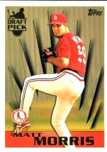 #232 Matt Morris - St. Louis Cardinals - 1996 Topps Baseball