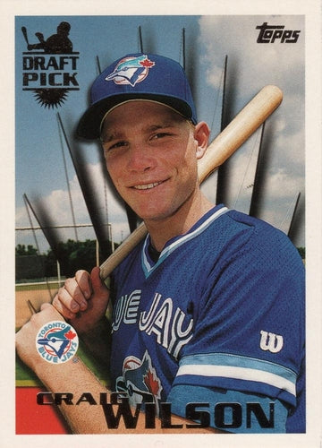 #233 Craig Wilson - Toronto Blue Jays - 1996 Topps Baseball