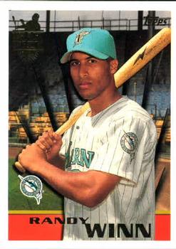 #235 Randy Winn - Florida Marlins - 1996 Topps Baseball