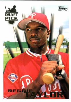 #240 Reggie Taylor - Philadelphia Phillies - 1996 Topps Baseball