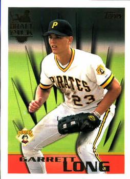 #241 Garrett Long - Pittsburgh Pirates - 1996 Topps Baseball