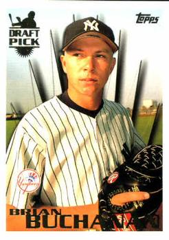 #245 Brian Buchanan - New York Yankees - 1996 Topps Baseball