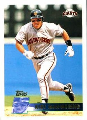 #260 Kirt Manwaring - San Francisco Giants - 1996 Topps Baseball