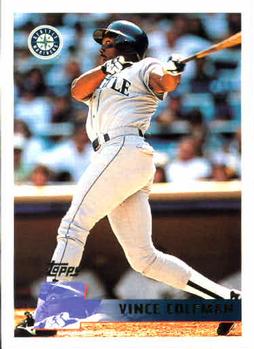 #263 Vince Coleman - Seattle Mariners - 1996 Topps Baseball