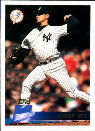 #273 Jimmy Key - New York Yankees - 1996 Topps Baseball