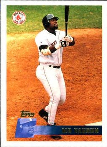 #274 Mo Vaughn - Boston Red Sox - 1996 Topps Baseball