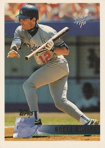 #277 Brett Butler - Los Angeles Dodgers - 1996 Topps Baseball