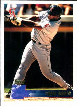 #280 Chili Davis - California Angels - 1996 Topps Baseball