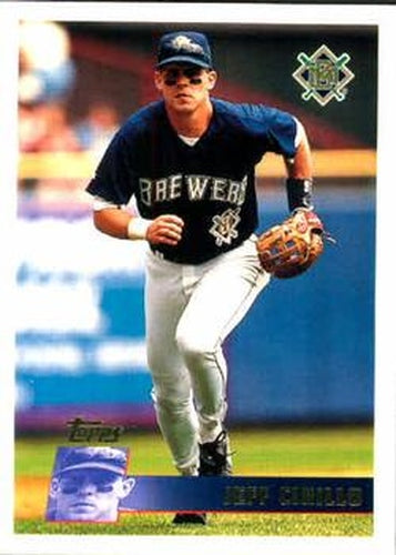 #282 Jeff Cirillo - Milwaukee Brewers - 1996 Topps Baseball